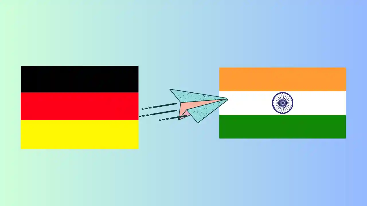 Germany To India Country Flag Image | India Visa For German Citizens