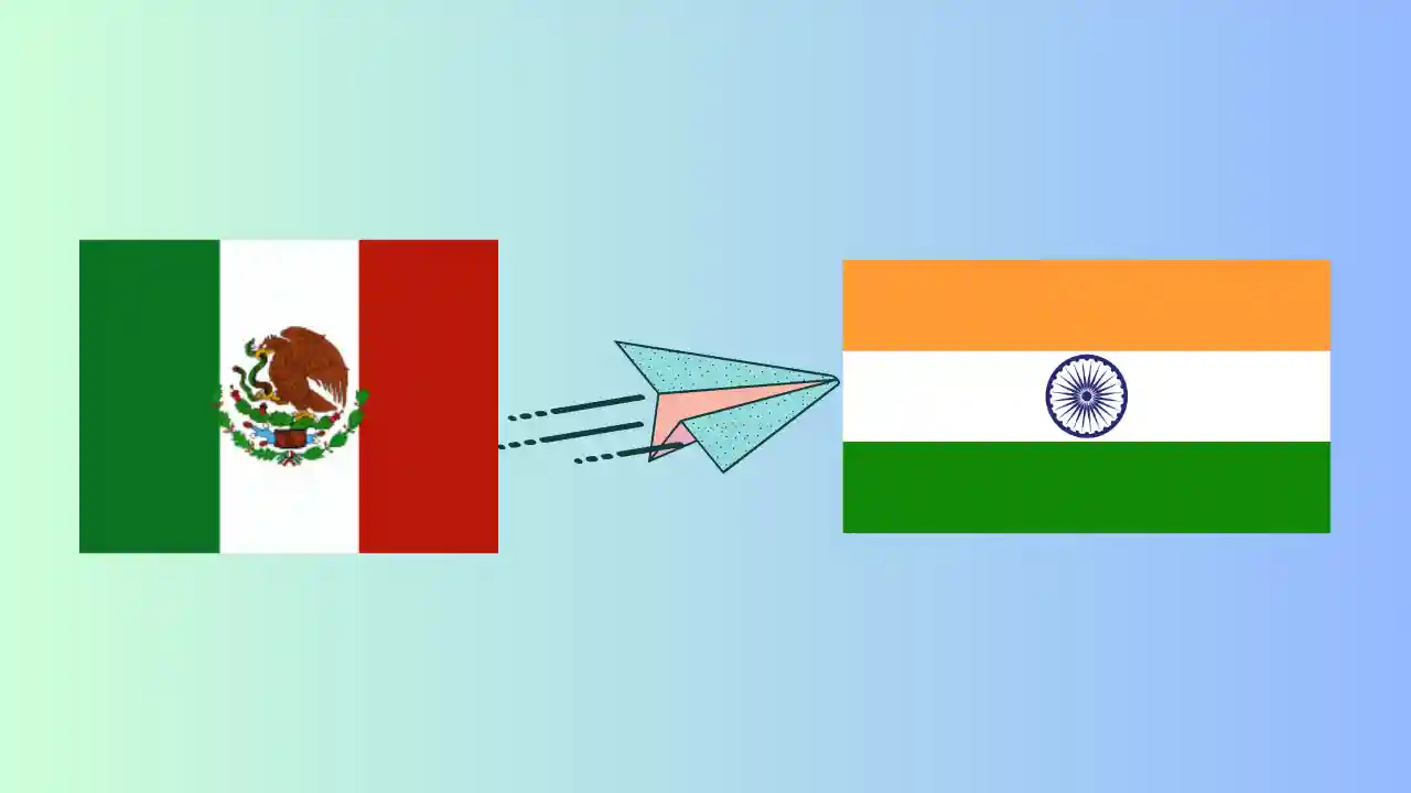 Mexico To India Country Flag Image | Indian Visa For Mexican Citizens